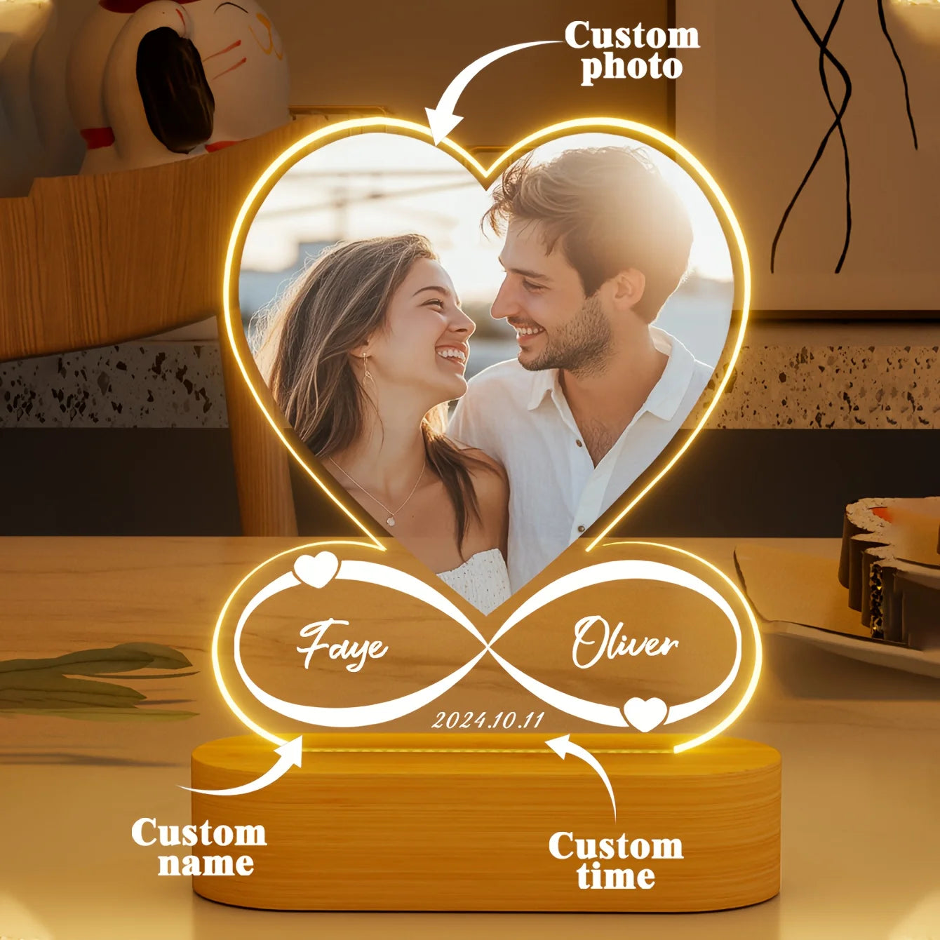 Lampara Corazón