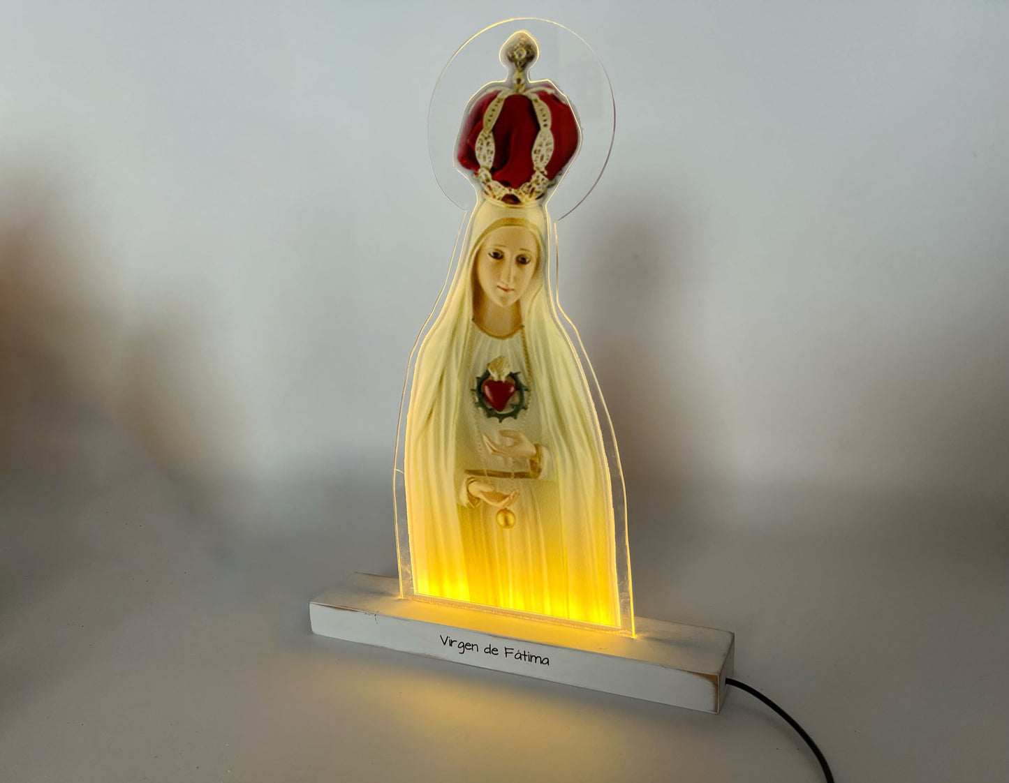 Lámpara de la Virgen de Fátima
