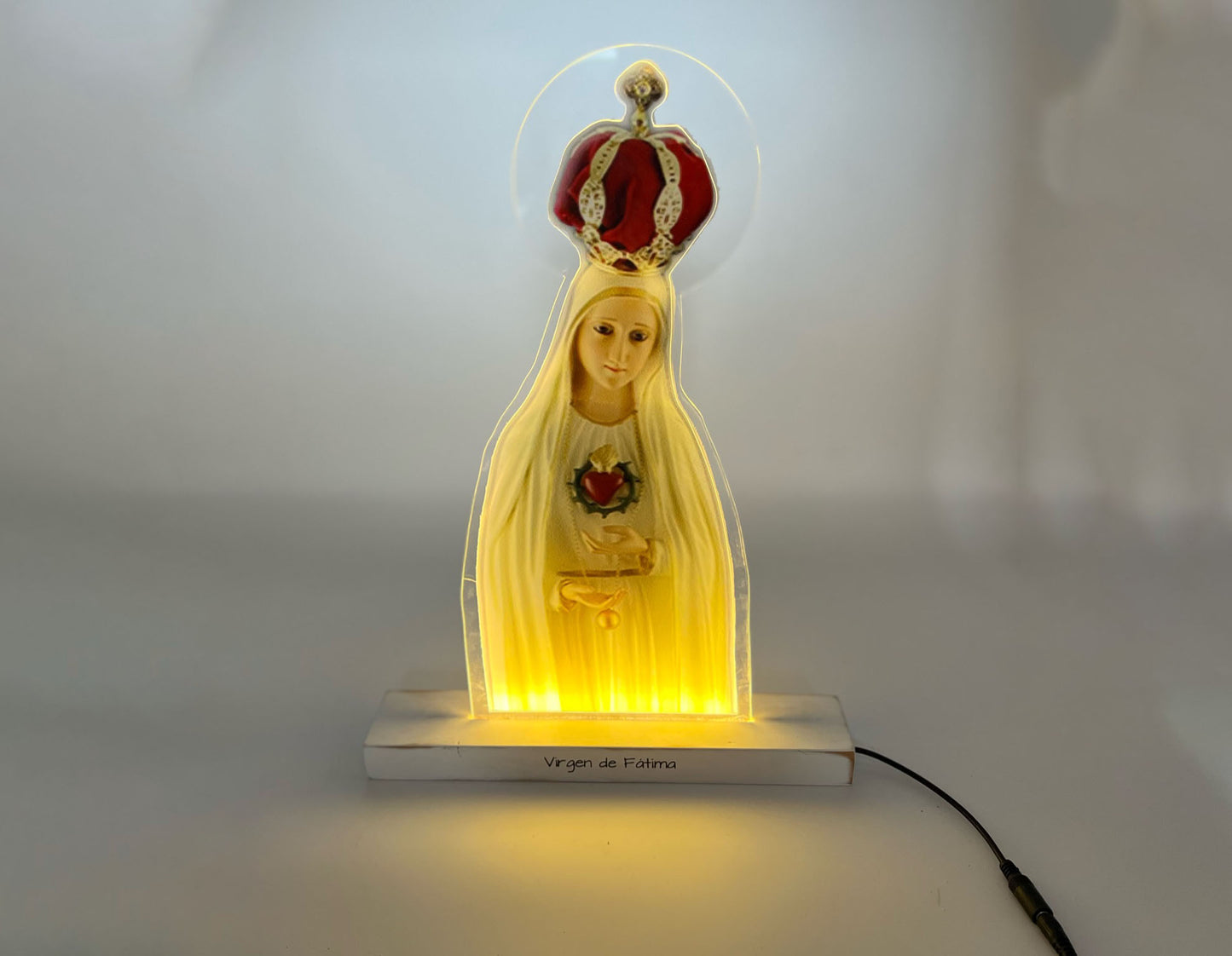 Lámpara de la Virgen de Fátima